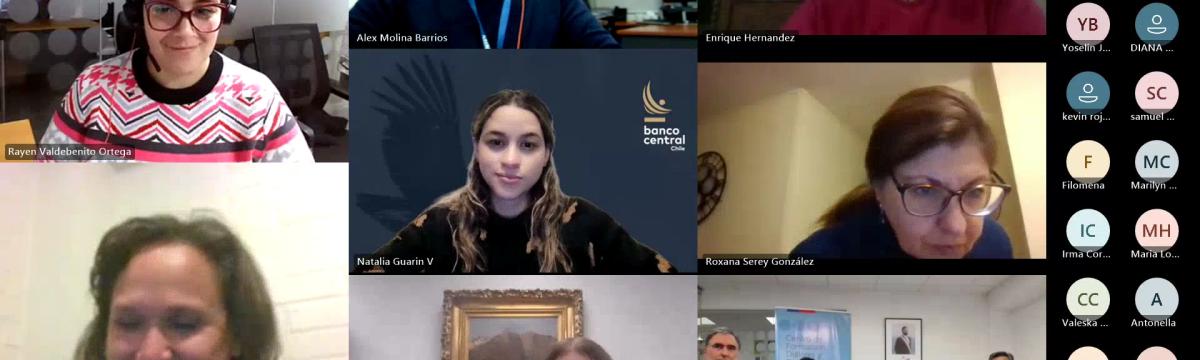 Personas en una videollamada por plataforma de Zoom