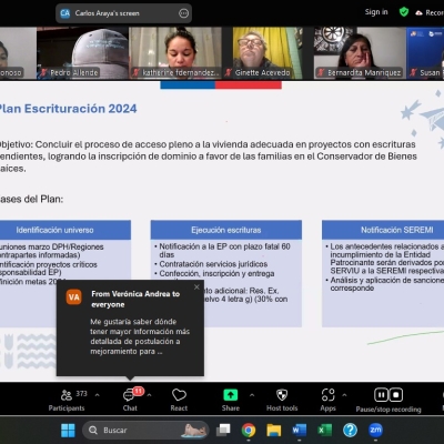 Personas en sesión en línea